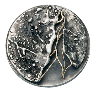Médaille du prix Léon-Gérin 1989 créée par Chantal Gilbert