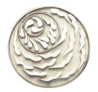 Médaille du prix Marie-Victorin 1987 créée par Michel Lacroix